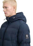 Valon Mid-Length Down Jacket - Navy