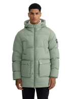 Valon Mid-Length Down Jacket - Sage