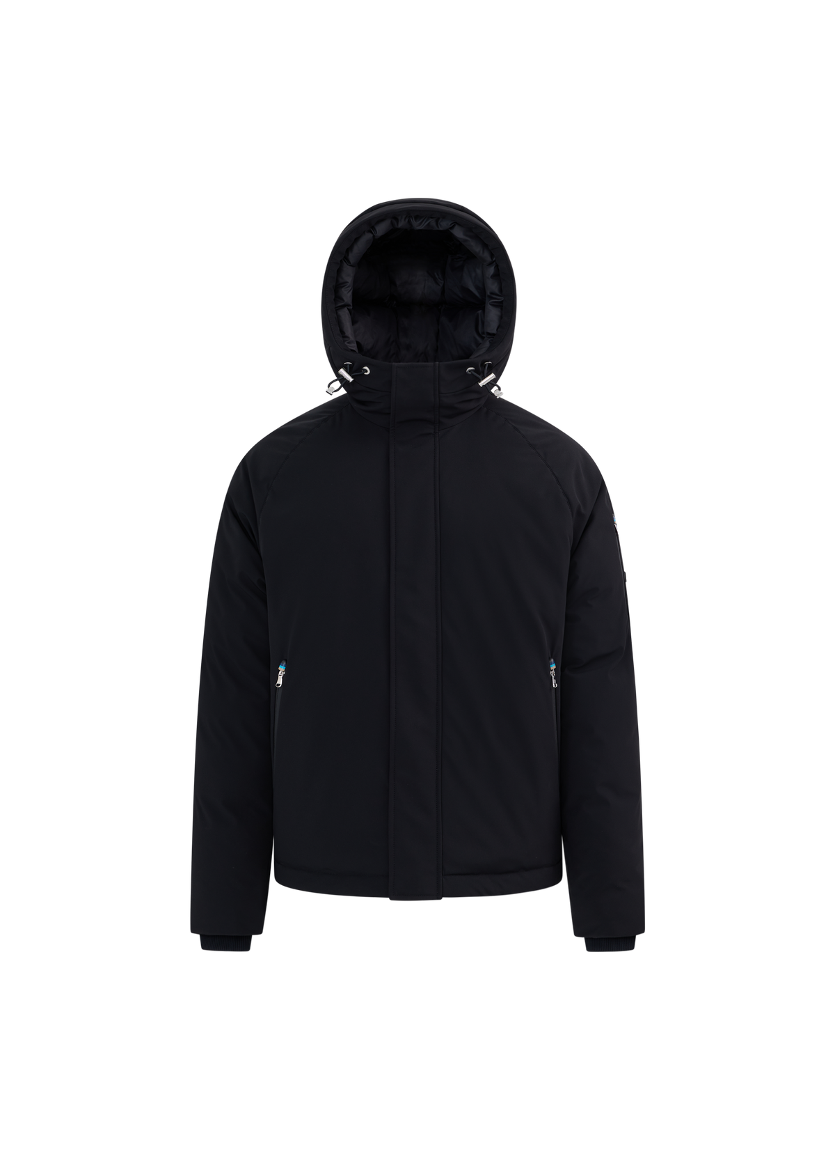 Aspen Raglan Sleeve Puffer - Black