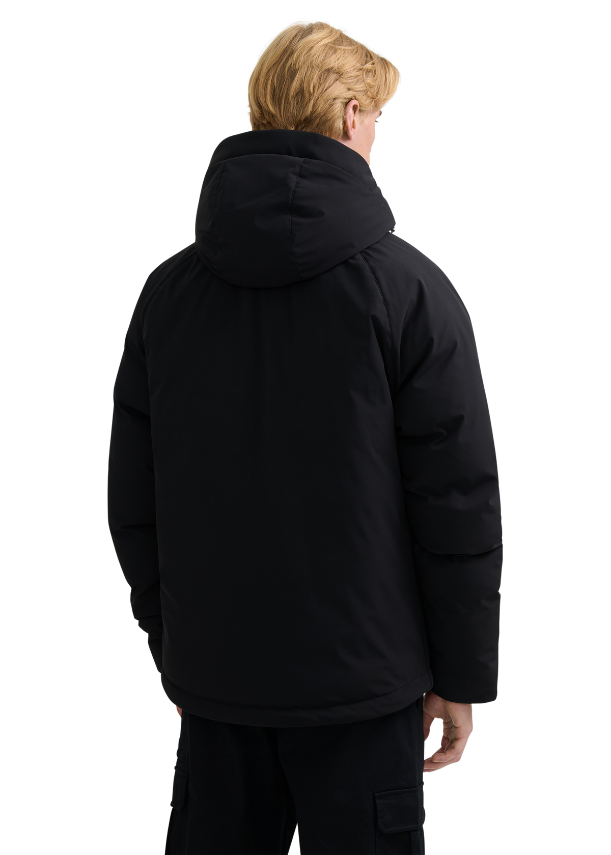 Aspen Raglan Sleeve Puffer - Black