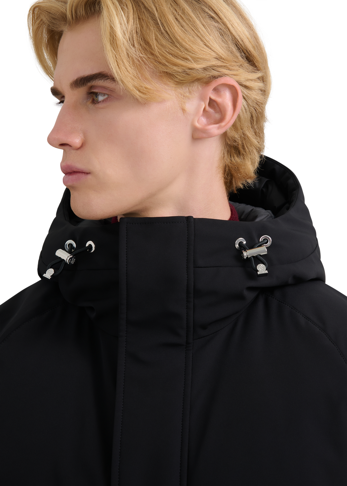 Aspen Raglan Sleeve Puffer - Black