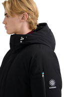 Aspen Raglan Sleeve Puffer - Black