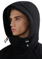 Aspen Raglan Sleeve Puffer - Black