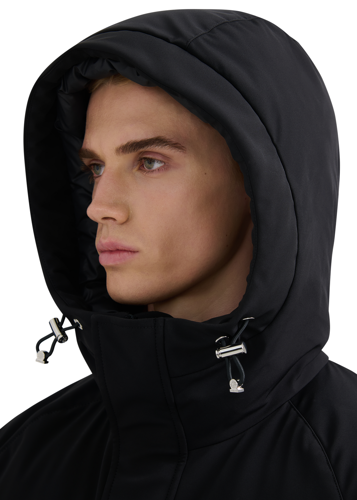 Aspen Raglan Sleeve Puffer - Black