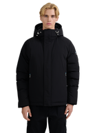 Aspen Raglan Sleeve Puffer - Black