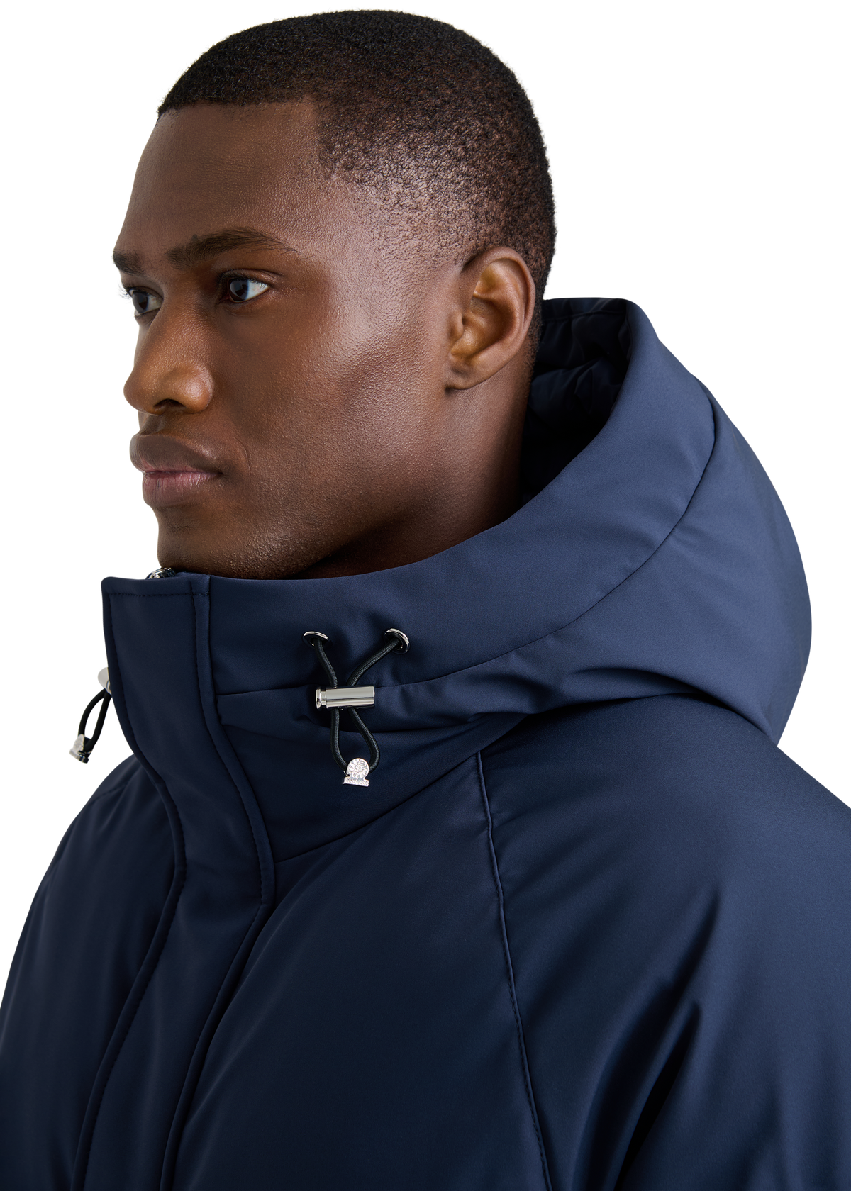 Aspen Raglan Sleeve Puffer - Navy