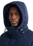 Aspen Raglan Sleeve Puffer - Navy