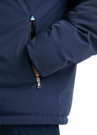 Aspen Raglan Sleeve Puffer - Navy