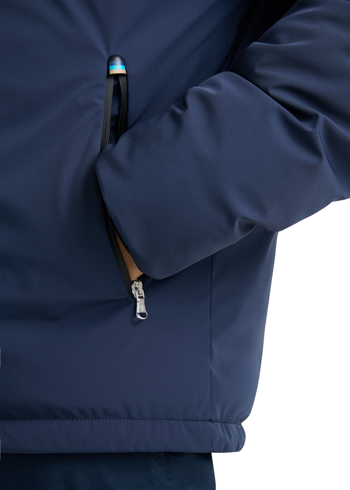 Aspen Raglan Sleeve Puffer - Navy