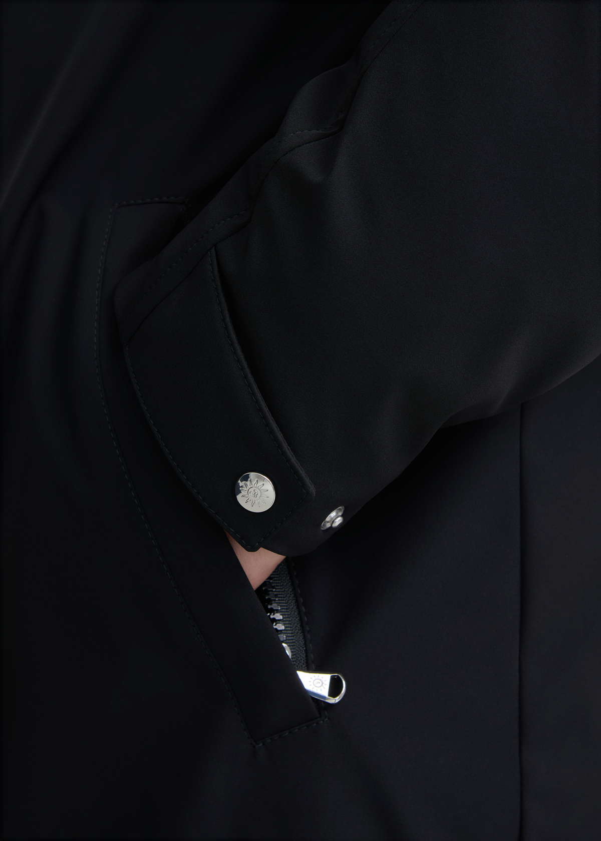 Salterns Terrace Parka Jacket - Black
