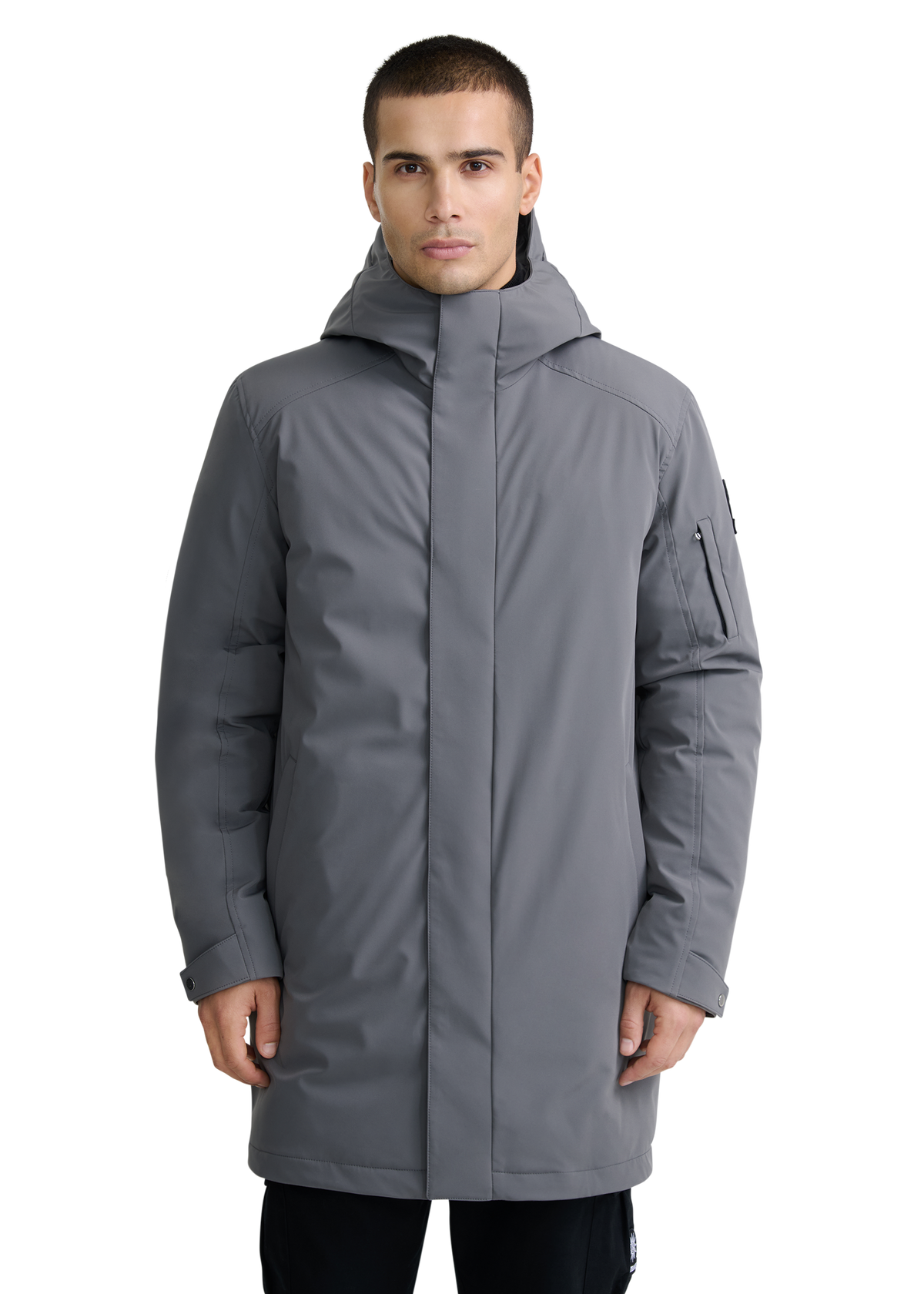 Salterns Terrace Parka Jacket - Charcoal