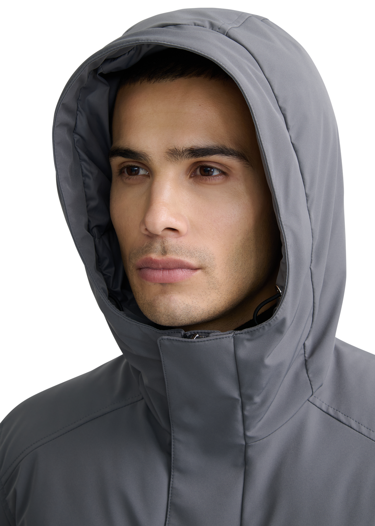 Salterns Terrace Parka Jacket - Charcoal