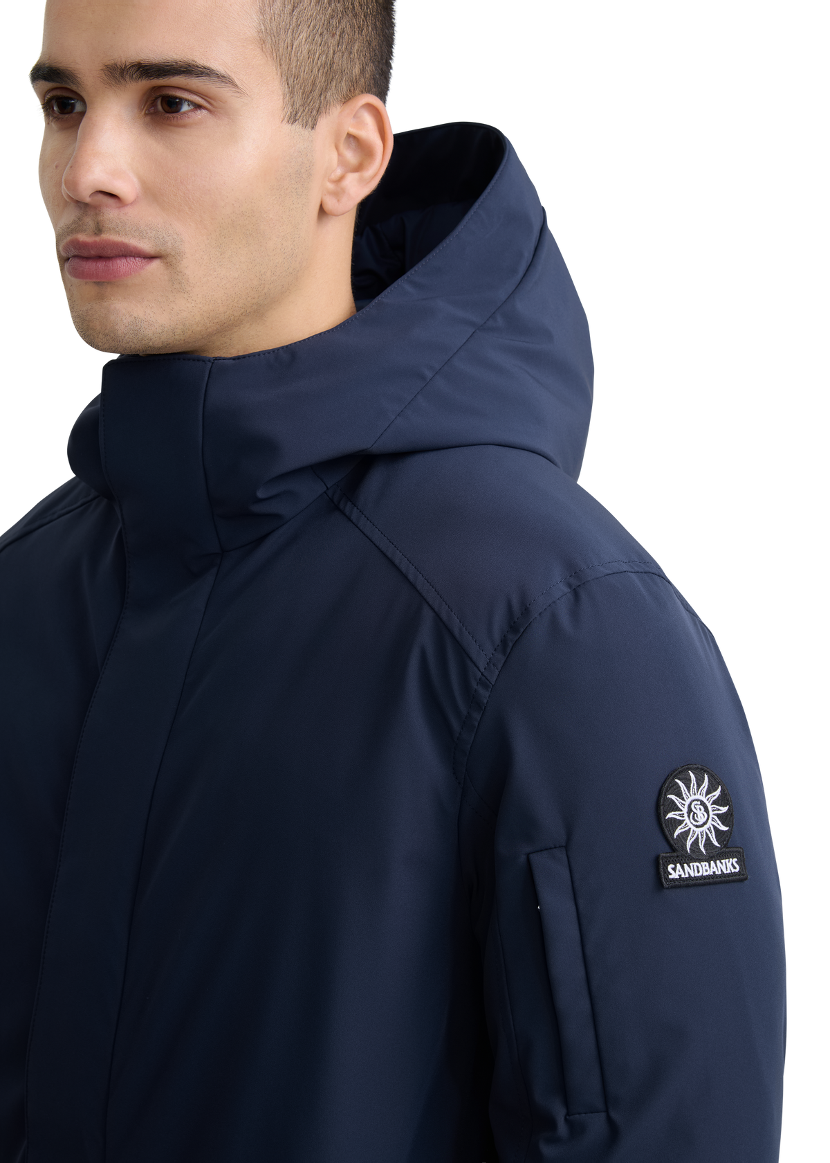 Salterns Terrace Parka Jacket - Navy