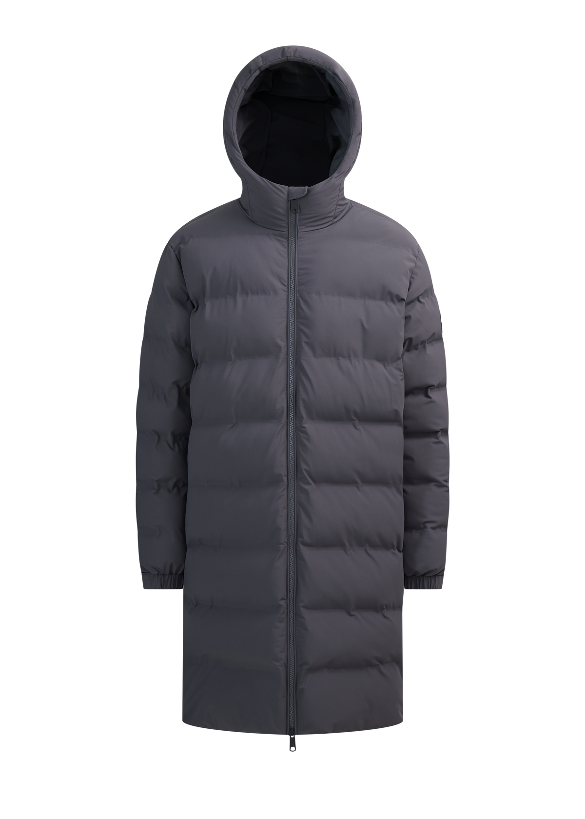 Atlas Longline Waterproof Puffer Jacket - Charcoal