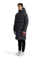 Atlas Longline Waterproof Puffer Jacket - Charcoal