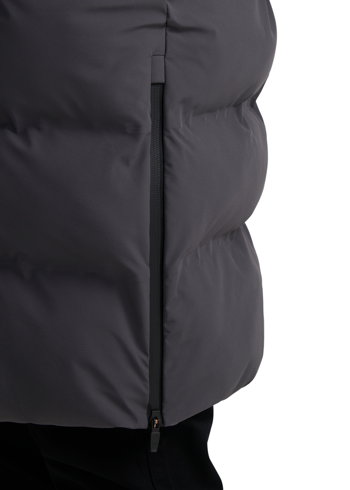 Atlas Longline Waterproof Puffer Jacket - Charcoal