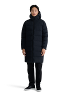 Atlas Longline Waterproof Puffer Jacket - Black