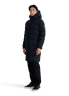 Atlas Longline Waterproof Puffer Jacket - Black