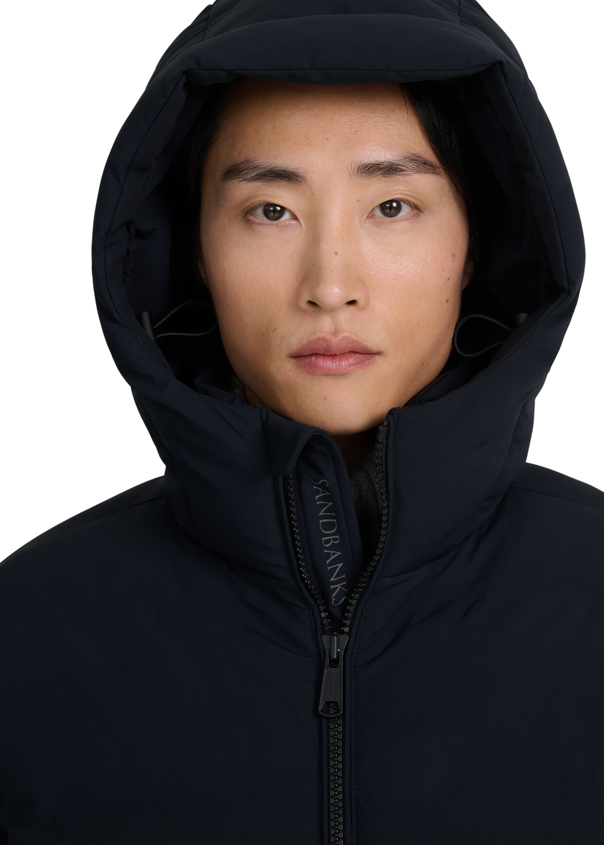 Atlas Longline Waterproof Puffer Jacket - Black