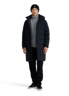 Atlas Longline Waterproof Puffer Jacket - Black