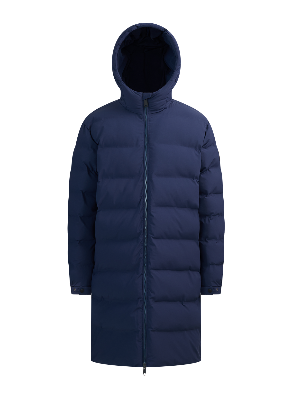 Atlas Longline Waterproof Puffer Jacket - Navy
