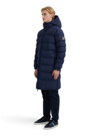 Atlas Longline Waterproof Puffer Jacket - Navy