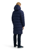 Atlas Longline Waterproof Puffer Jacket - Navy