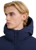 Atlas Longline Waterproof Puffer Jacket - Navy