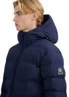 Atlas Longline Waterproof Puffer Jacket - Navy