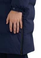 Atlas Longline Waterproof Puffer Jacket - Navy
