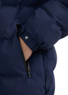 Atlas Longline Waterproof Puffer Jacket - Navy