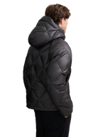 Diamond Quilted Down Jacket - Anthracite