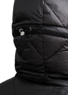 Diamond Quilted Down Jacket - Anthracite