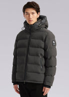 Sandbanks Banks Puffer Jacket - Charcoal - Sandbanks