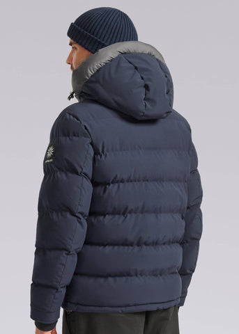 Sandbanks Banks Puffer Jacket - Navy - Sandbanks