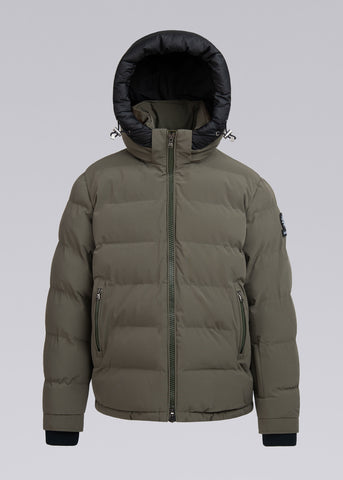 Sandbanks Banks Puffer Jacket - Khaki