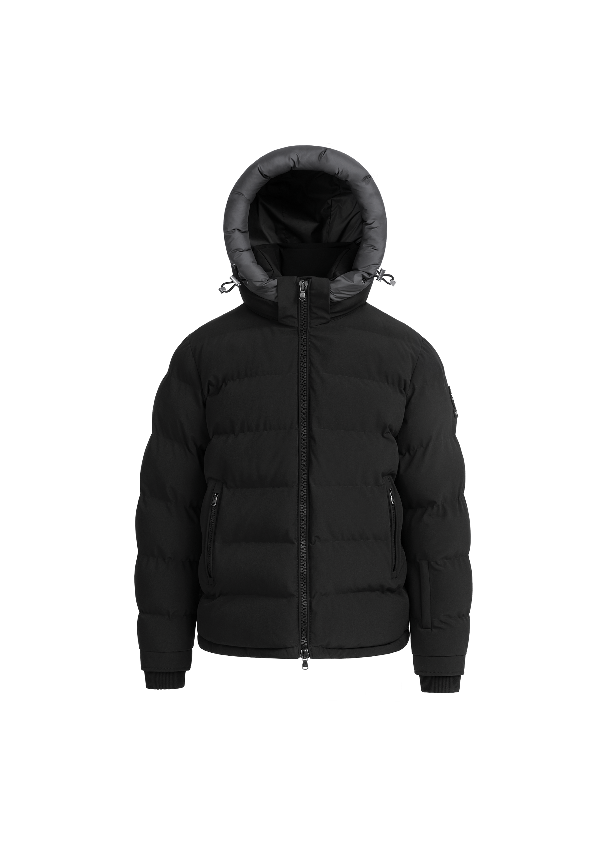 Sandbanks Banks Puffer Jacket - Black - Sandbanks