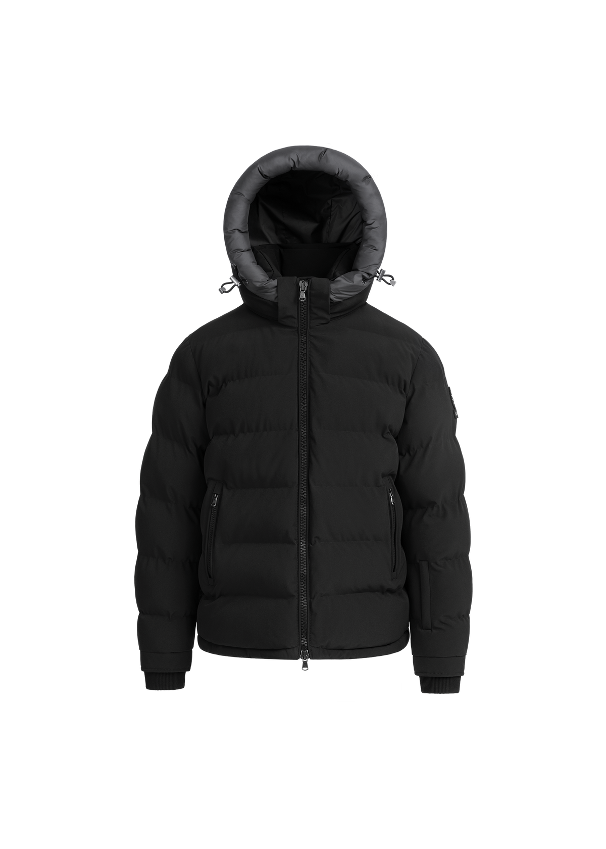 Sandbanks Banks Puffer Jacket - Black - Sandbanks