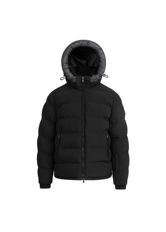 Sandbanks Banks Puffer Jacket - Black