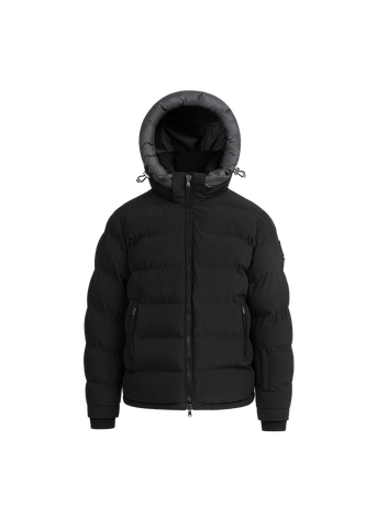 Sandbanks Banks Puffer Jacket - Black - Sandbanks