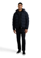 Sandbanks Banks Puffer Jacket - Black