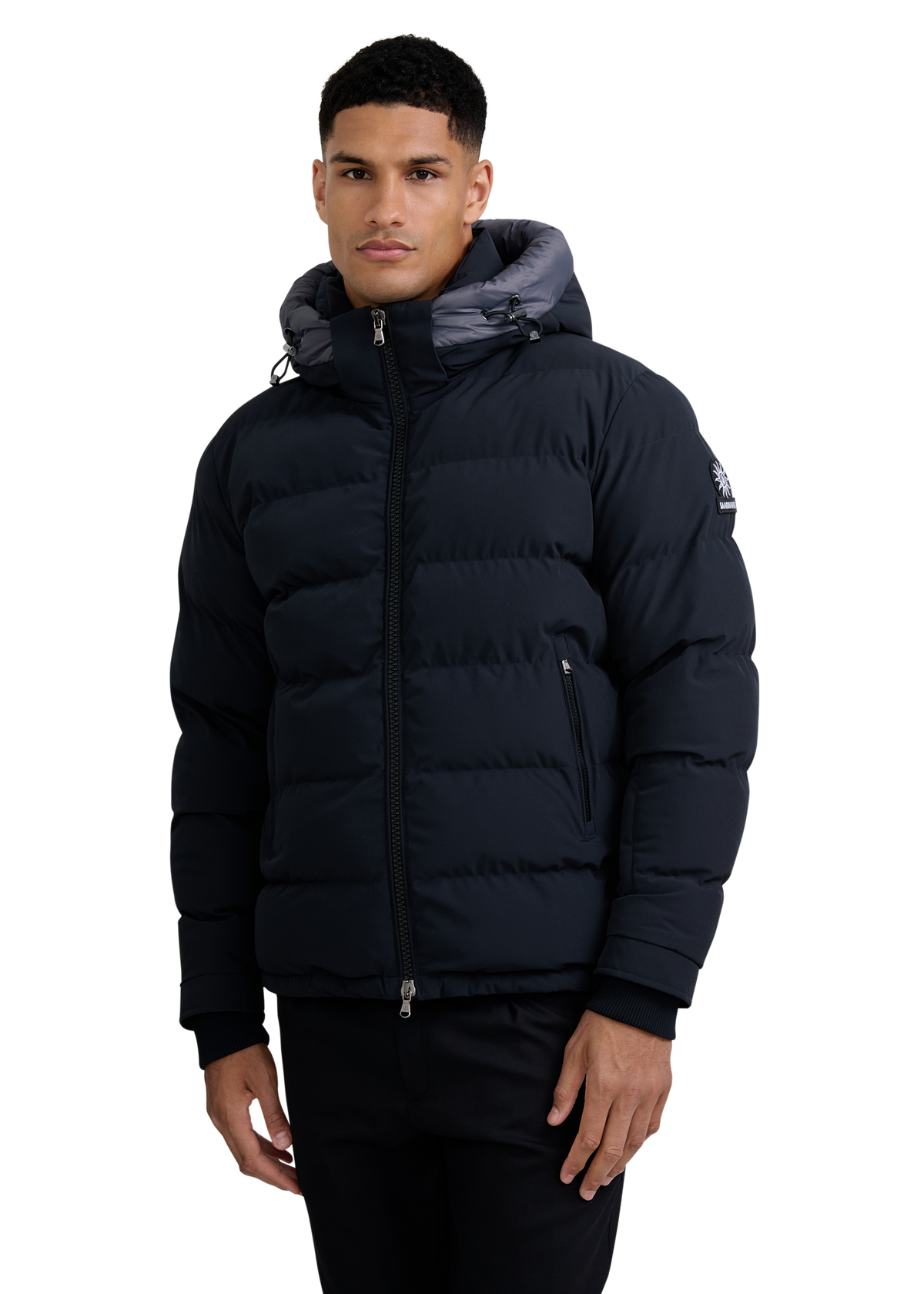 Sandbanks Banks Puffer Jacket - Black