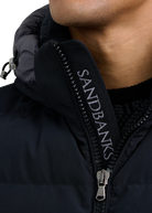Sandbanks Banks Puffer Jacket - Black