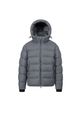 Sandbanks Banks Puffer Jacket - Cashmere