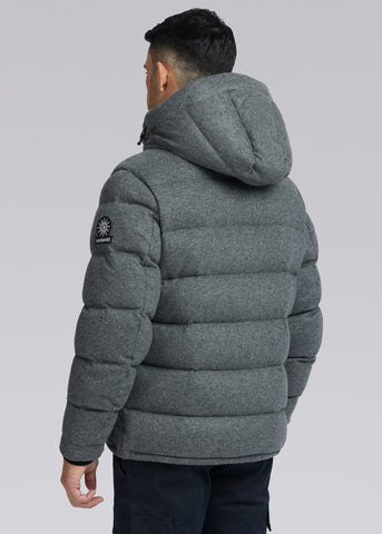 Sandbanks Banks Puffer Jacket - Cashmere