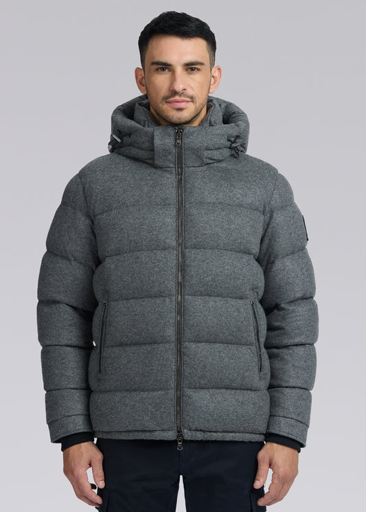 Sandbanks Banks Puffer Jacket - Cashmere