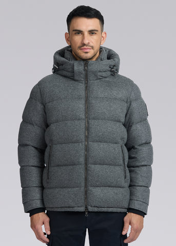 Sandbanks Banks Puffer Jacket - Cashmere