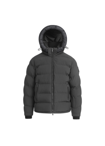 Sandbanks Banks Puffer Jacket - Charcoal