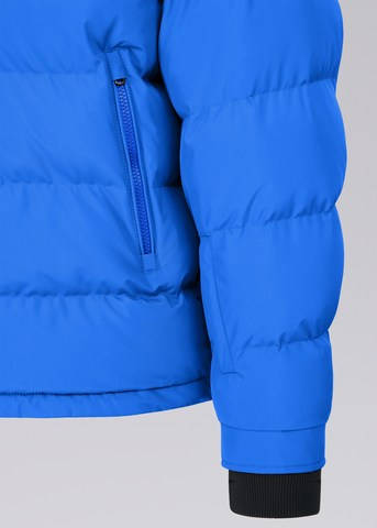 Sandbanks Banks Puffer Jacket - Cobalt Blue