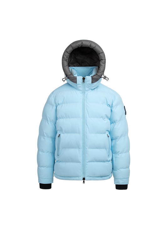 Sandbanks Banks Puffer Jacket - Crystal Blue - Sandbanks